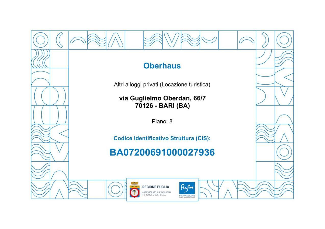 Oberhaus - Casa Vacanze Bari Apartment Luaran gambar